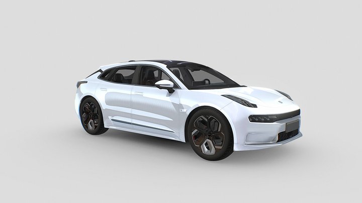 Zeekr 001 3D Model