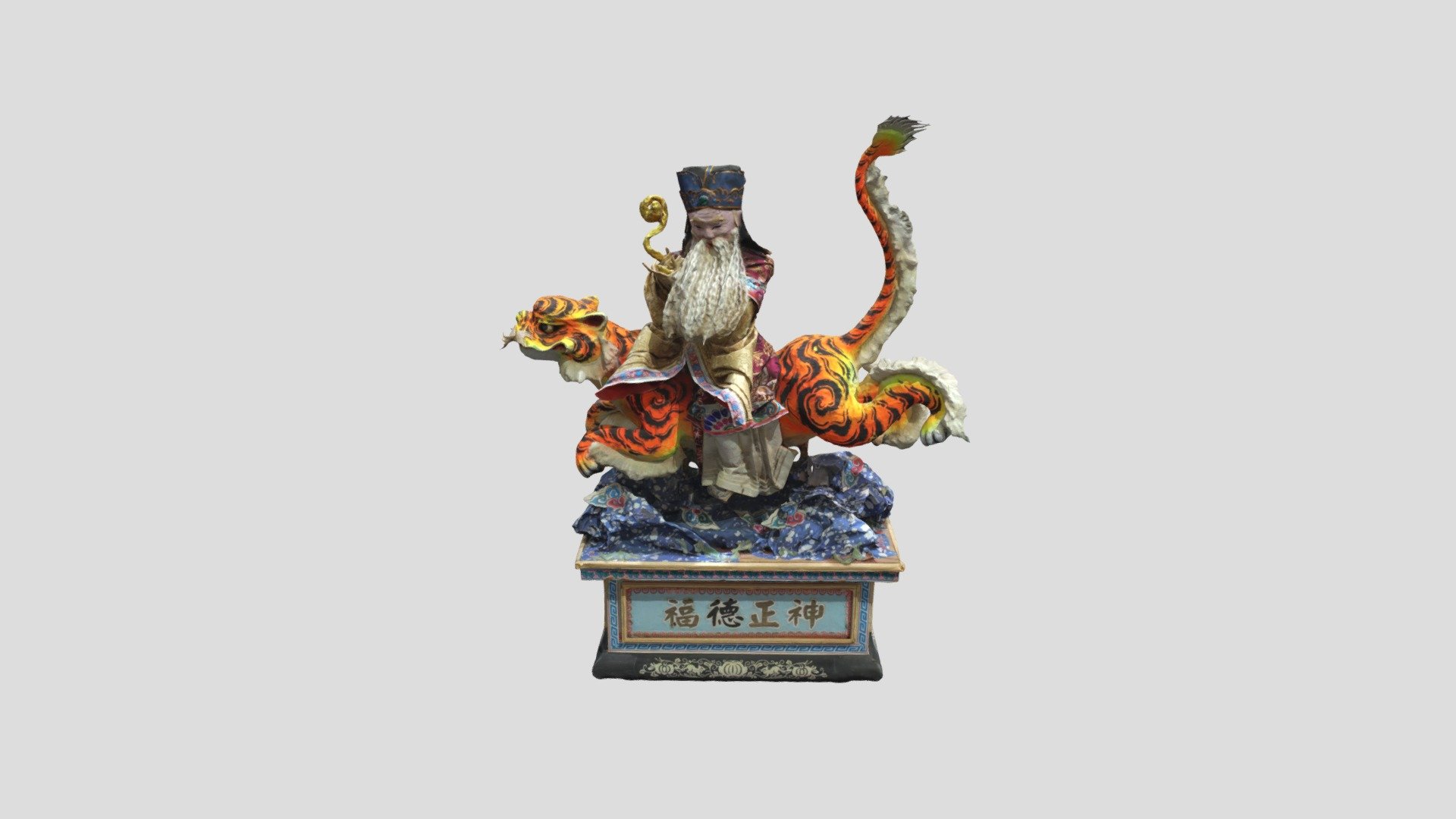 16.紙糊神像 靈山山神