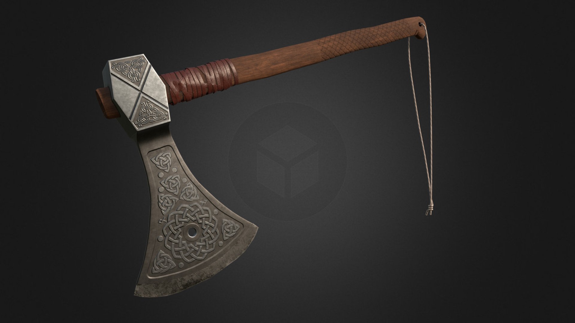 Skilled handmade axe