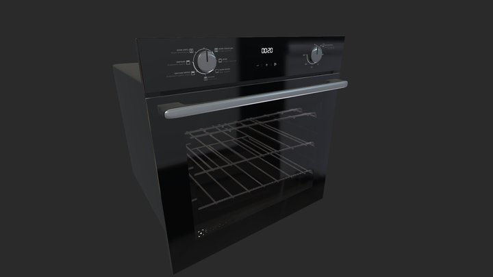 Built-in oven - Electrolux 3D Model