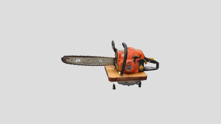 Chainsaw V3 - outdoor scan 3D Model