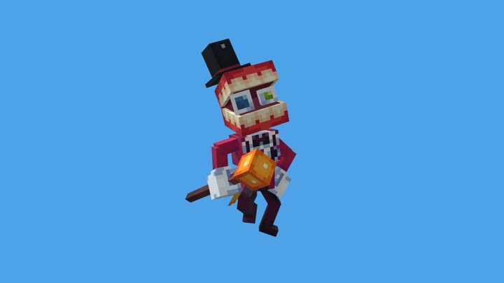 caine 3D Model