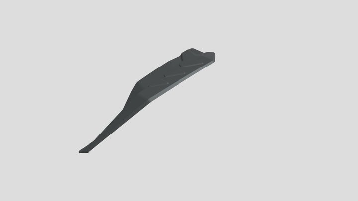 Задний расширитель 3D Model