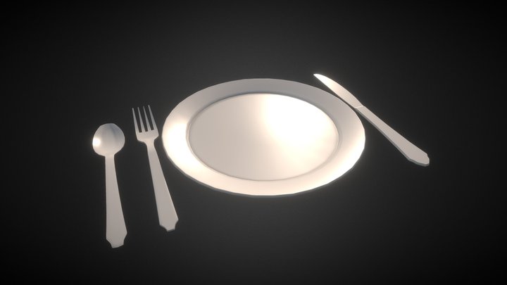 Sexy Dishes 3D Model