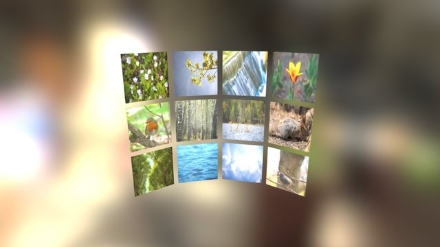 Instamuseum for @yanadelyukina 3D Model