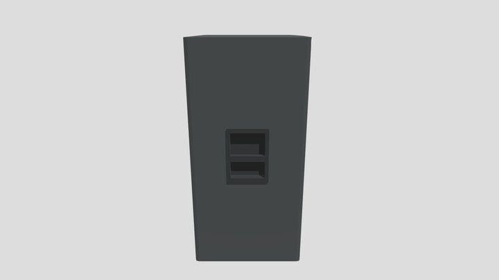 Speaker1 3D Model