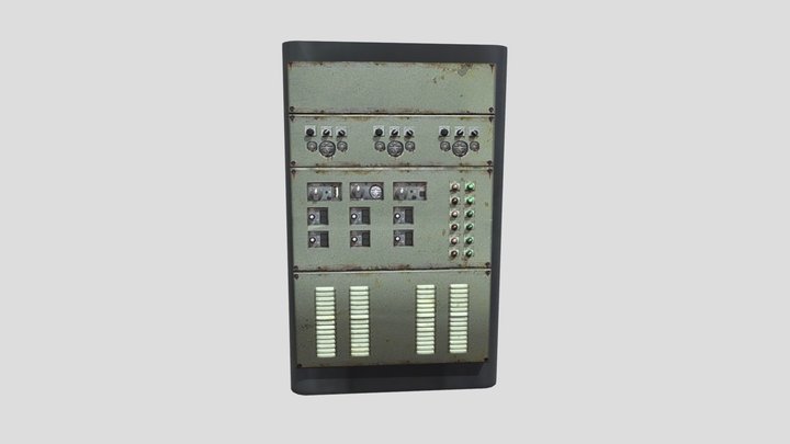 E 3D Model