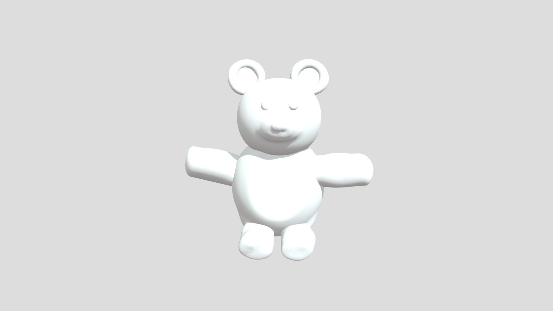 finished bear