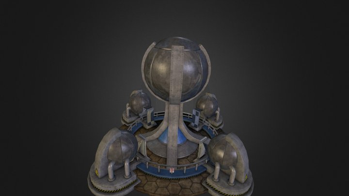 Weather Device 3D Model