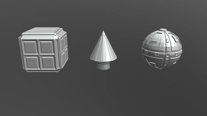 Mesh-modeling Fundamentals Exercise 3D Model