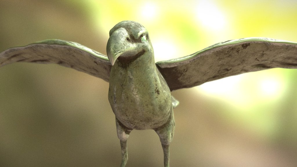 Old rusty Bird - 3D model by Bjørnar Aarset (@bjornaraarset) [69bdcf5 ...