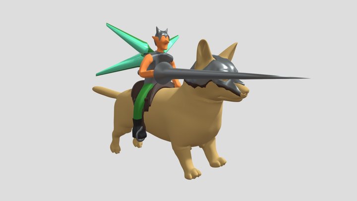 14. "Fairy Inspired" 3D Model