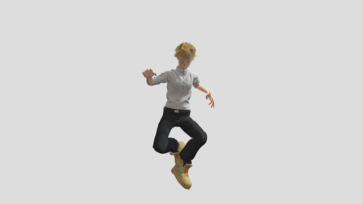 Denji 3D Model
