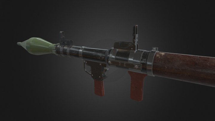 RPG 7 3D Model