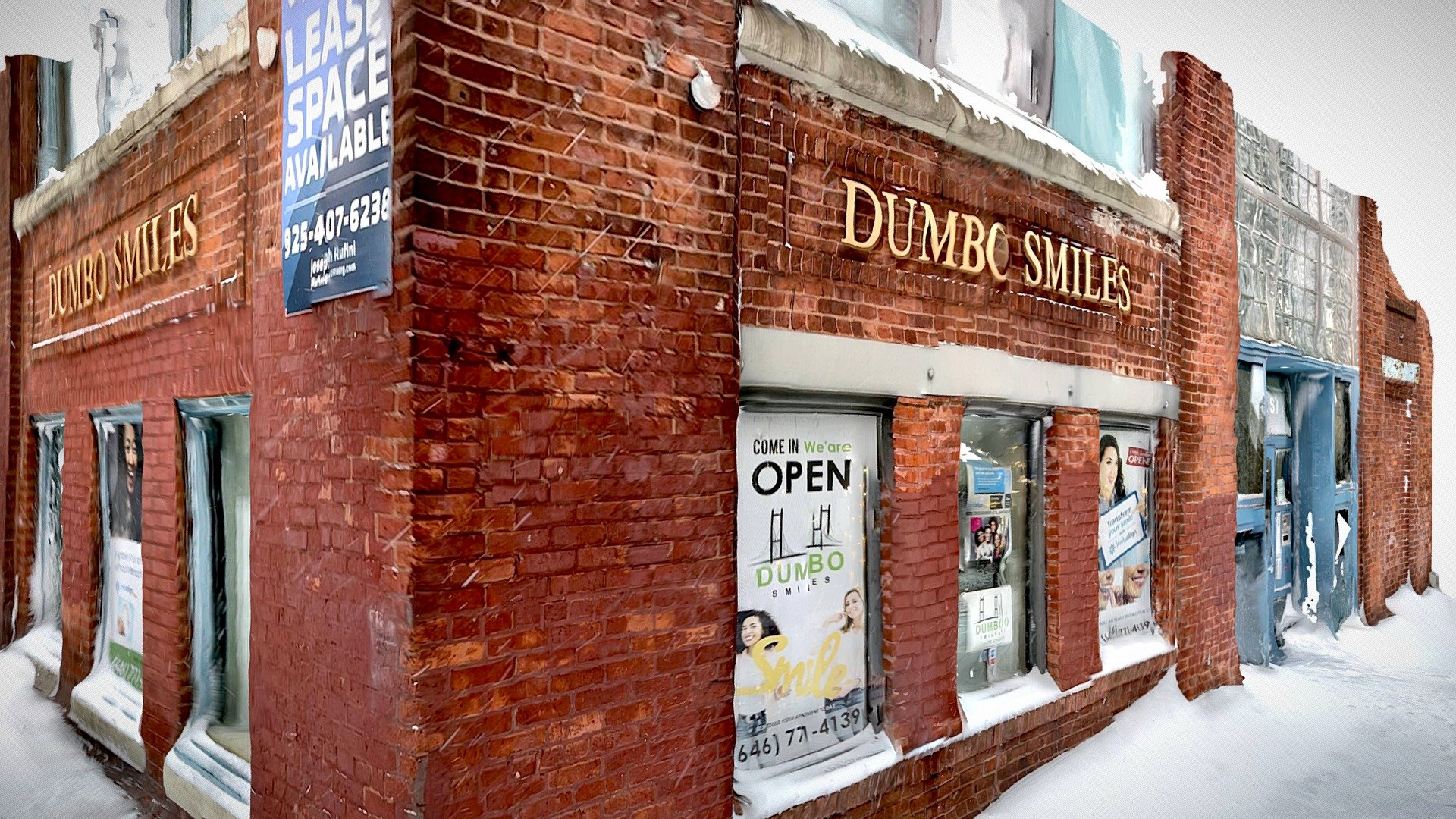 Snowed Dumbo Storefront