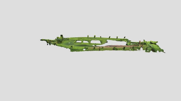 Wreck Aurora aka Gumbostrand (7.3.2021) 3D Model