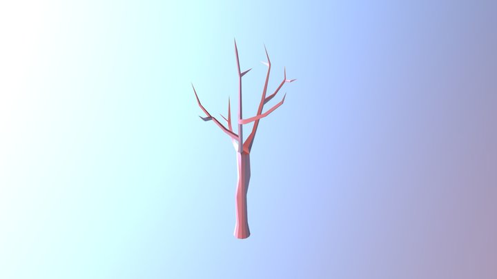 Low Poly Tree 1 3D Model