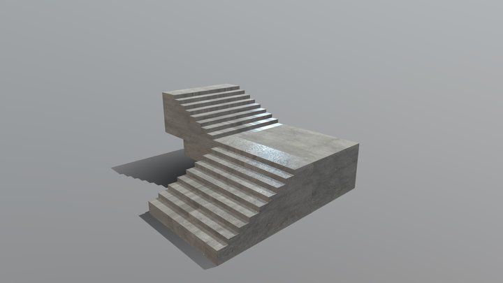 Staircase 3D models - Sketchfab