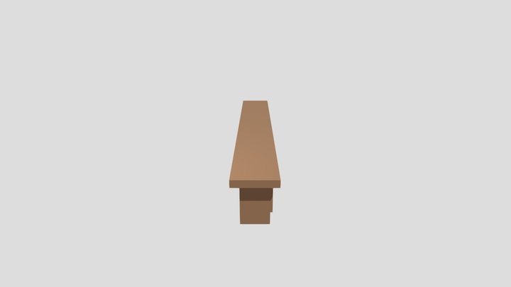 Desk_prop 3D Model
