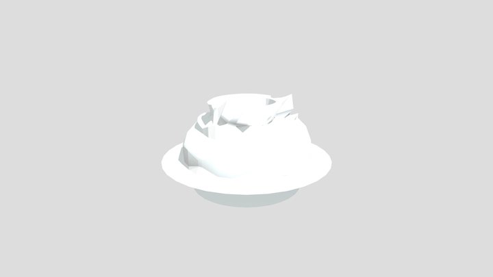 Liquid cake..? 3D Model