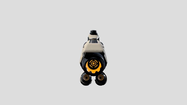 Plasma Rifle 3D Model
