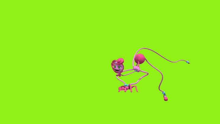 mommy_long_legs_with_animations 3D Model