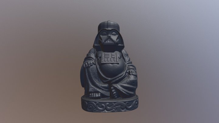 Будда ДартВейдер 3D Model