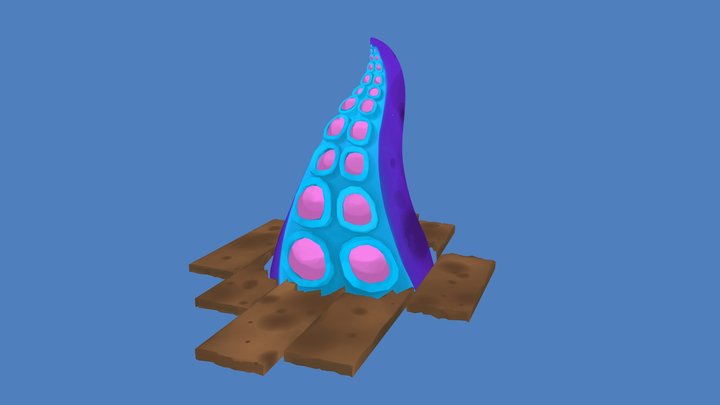 Tentacle 3D Model