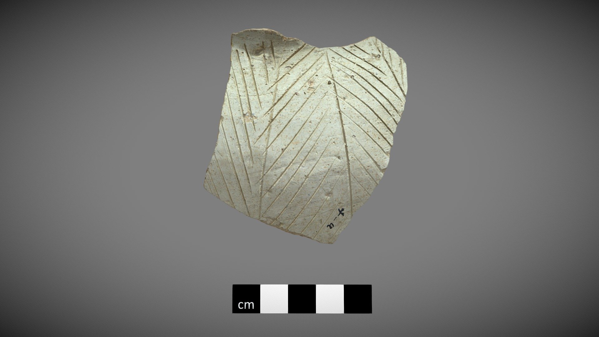 Astian katkelma, pottery fragment KM14100:4a