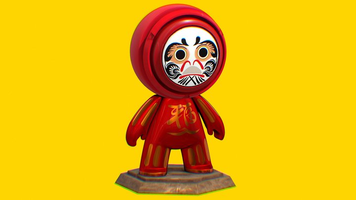 MEET MAT — DARUMA 2020 3D Model