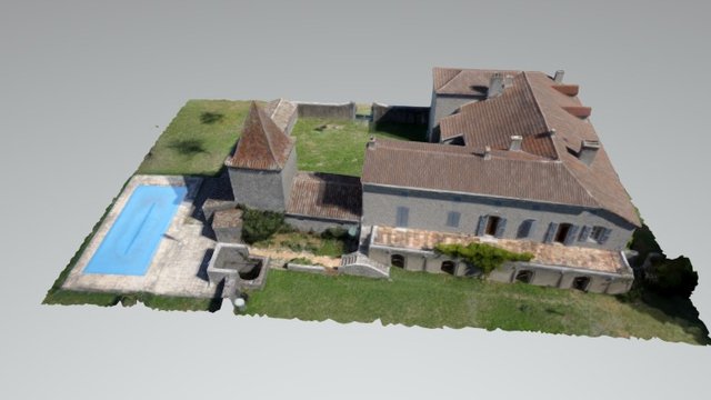 Modélisation de batiment 3D Model