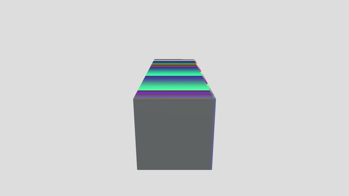 All Magica Voxel Colors PART1 3D Model