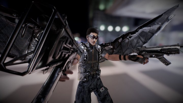 Falcon(korean) 3D Model