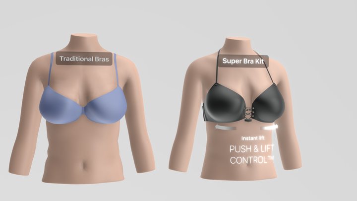 Bra Test 3D Model