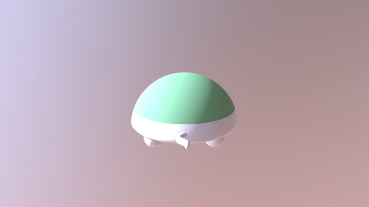Turtle Container 3D Model