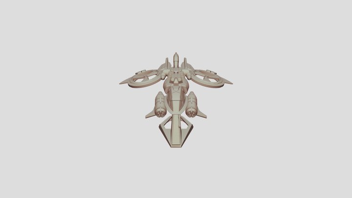 Banshee-starcraft2 3D Model