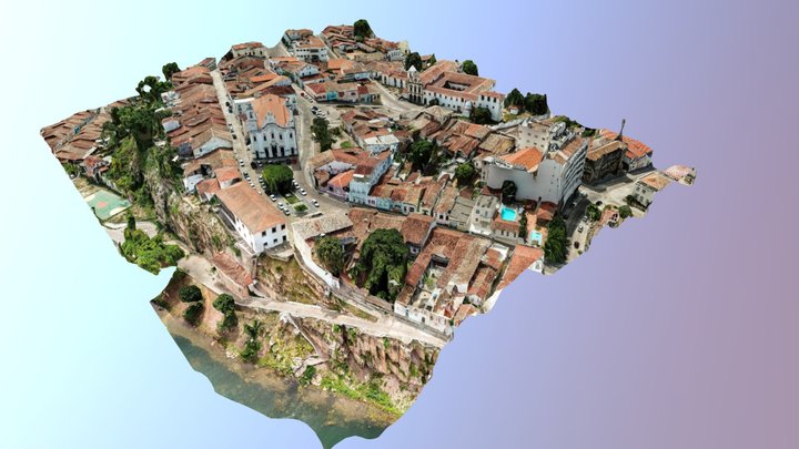Centro Histórico de Penedo, Alagoas 3D Model