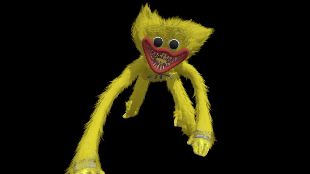 Poppy Playtime VCR イエロー Poppy Playtime Monsters And Allies - A 3D model collection by