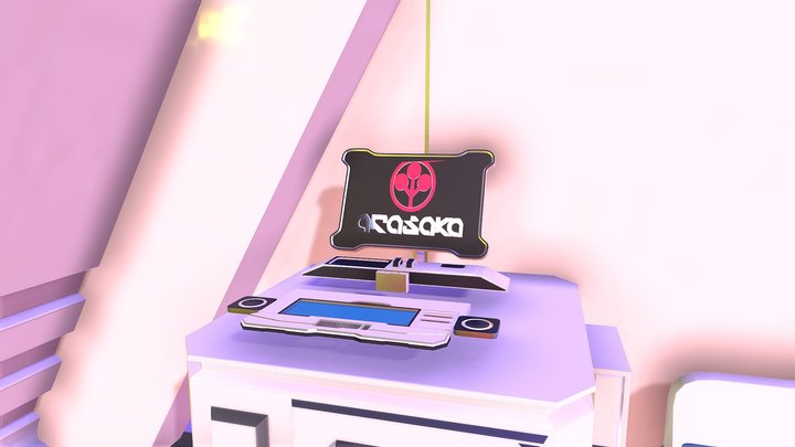 Vi s room (cyberpunk 2077) Alpha ver. 3D Model