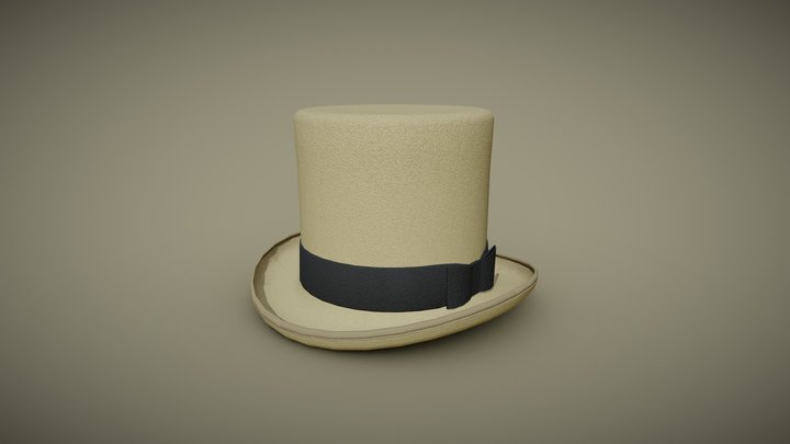 1870s Style Top Hat – Gratis 3D-model STL