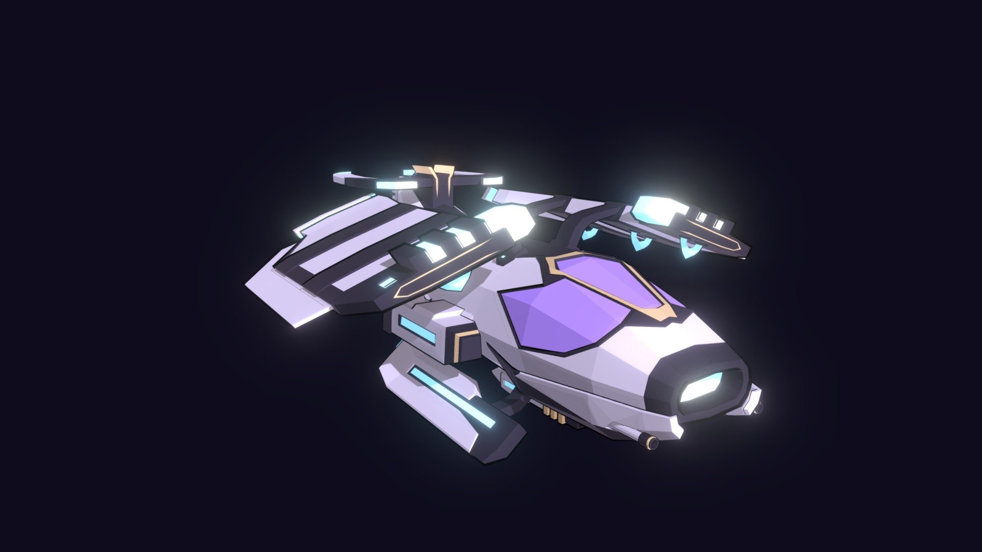 Freelance: Spectral Signal - Pegasus 2 - 3D model by Betsy (@sycorix ...