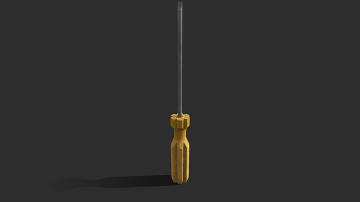 Screw 3D Model