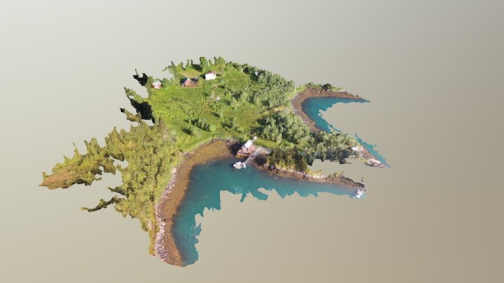 Vesterålen, Eidsfjorden, Daljorda 2017 3D Model