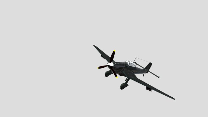 Basically a dive bomber 3D Model