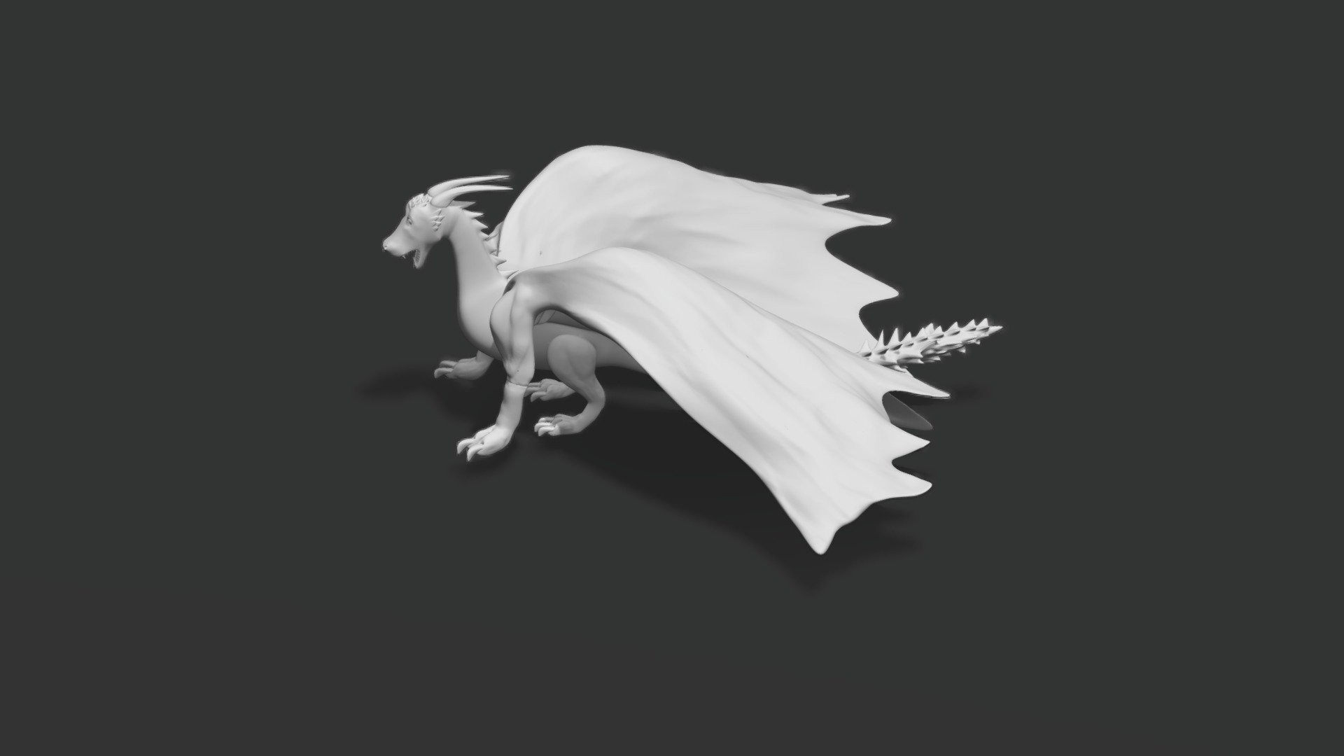 Dragon - 3D model by meeffysto [69cff03] - Sketchfab
