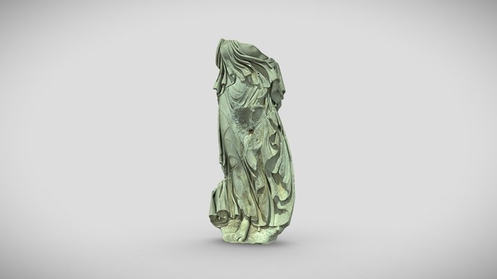 Statue de danseuse 3D Model