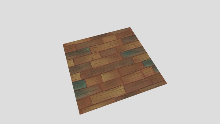 Wood_plank 3D Model