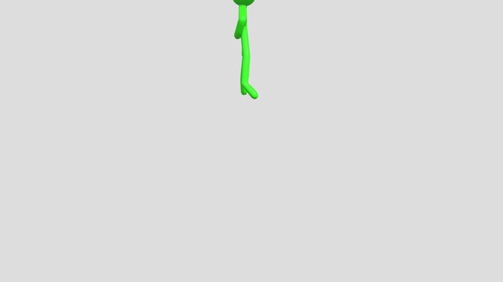 stickman animation 3D Model