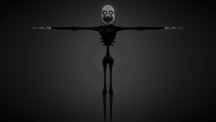 STL file FNAF Nightmare Puppet 🎃・Model to download and 3D print