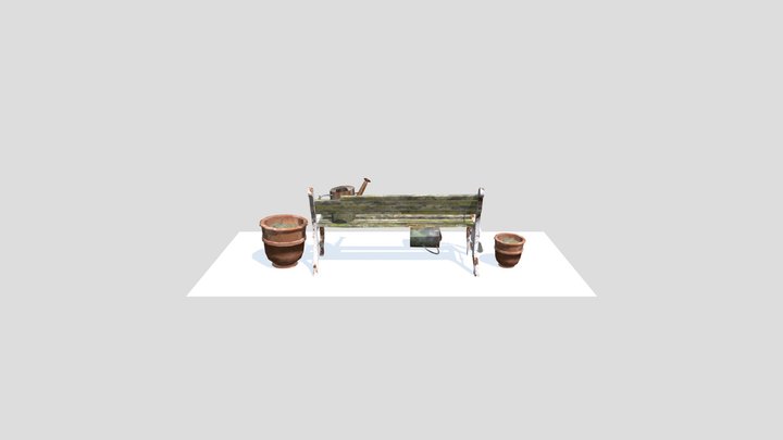 Grandma's House - Unwrap 2 More detailed props 3D Model